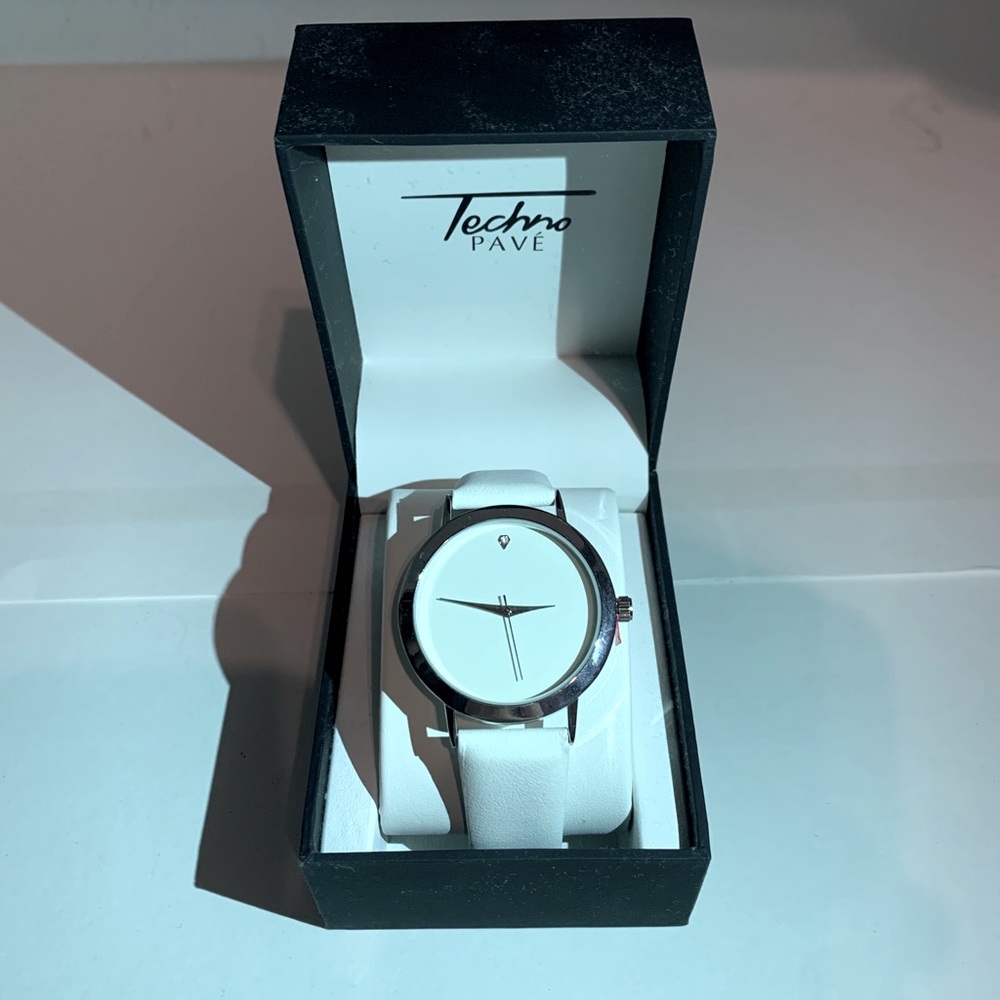White Chrome Watch